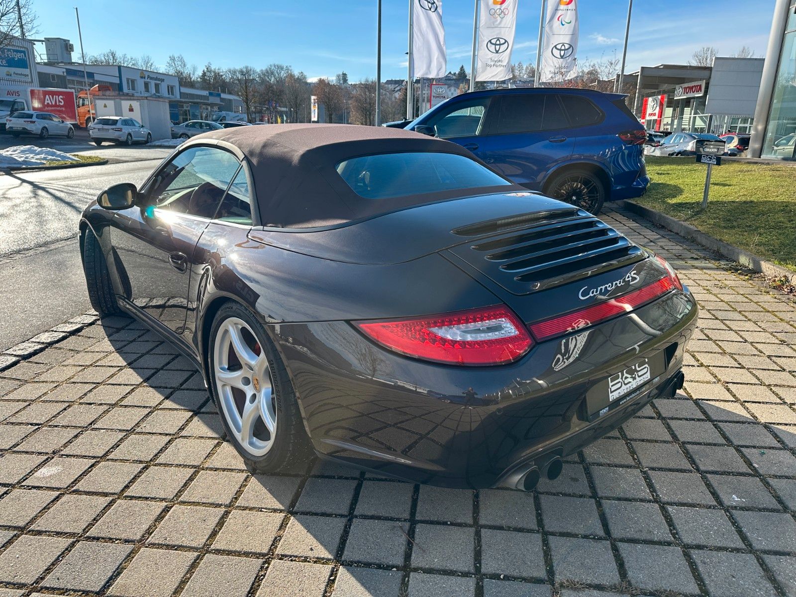 Fahrzeugabbildung Porsche 997 911 Carrera 4S Cabrio