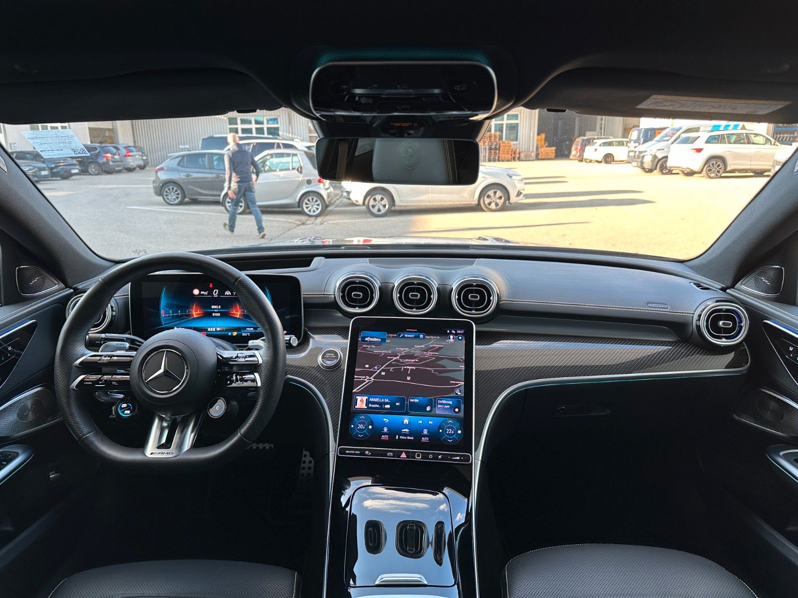 Fahrzeugabbildung Mercedes-Benz C 43 AMG 4Matic DISTR,HUD,PANO,BURM,360,Usw