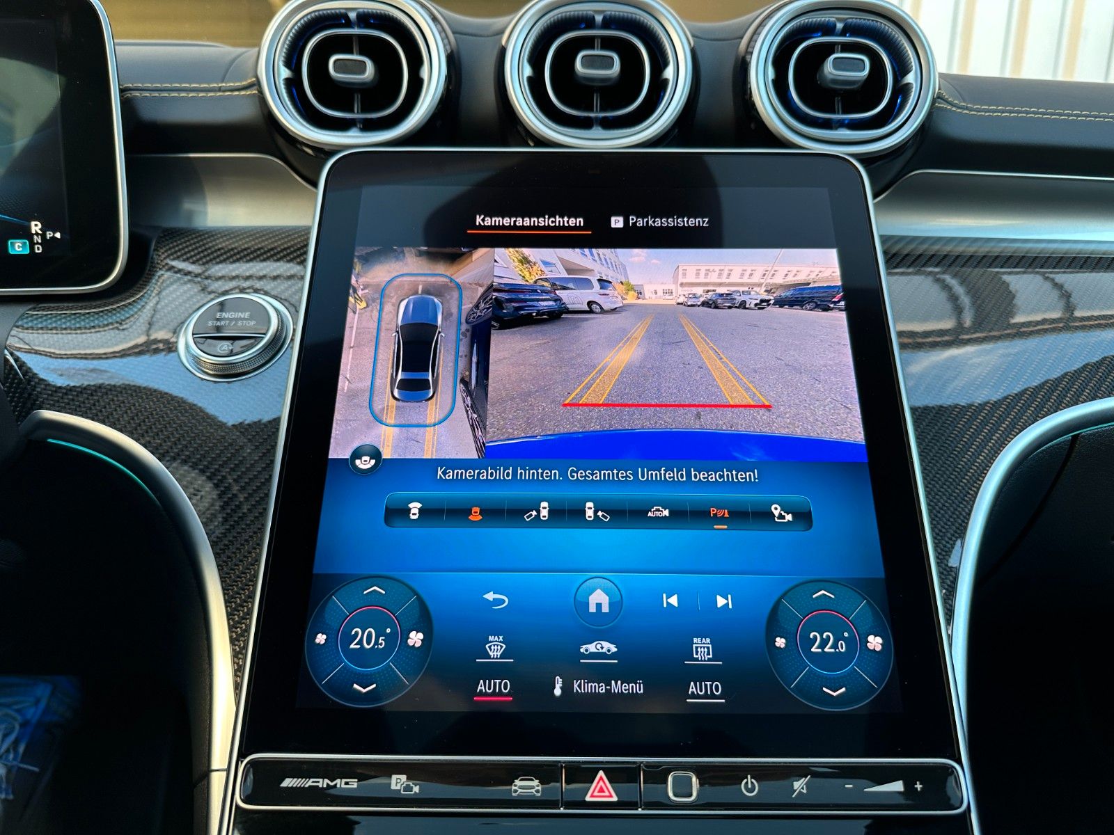 Fahrzeugabbildung Mercedes-Benz C 43 AMG 4Matic DISTR,HUD,PANO,BURM,360,Usw