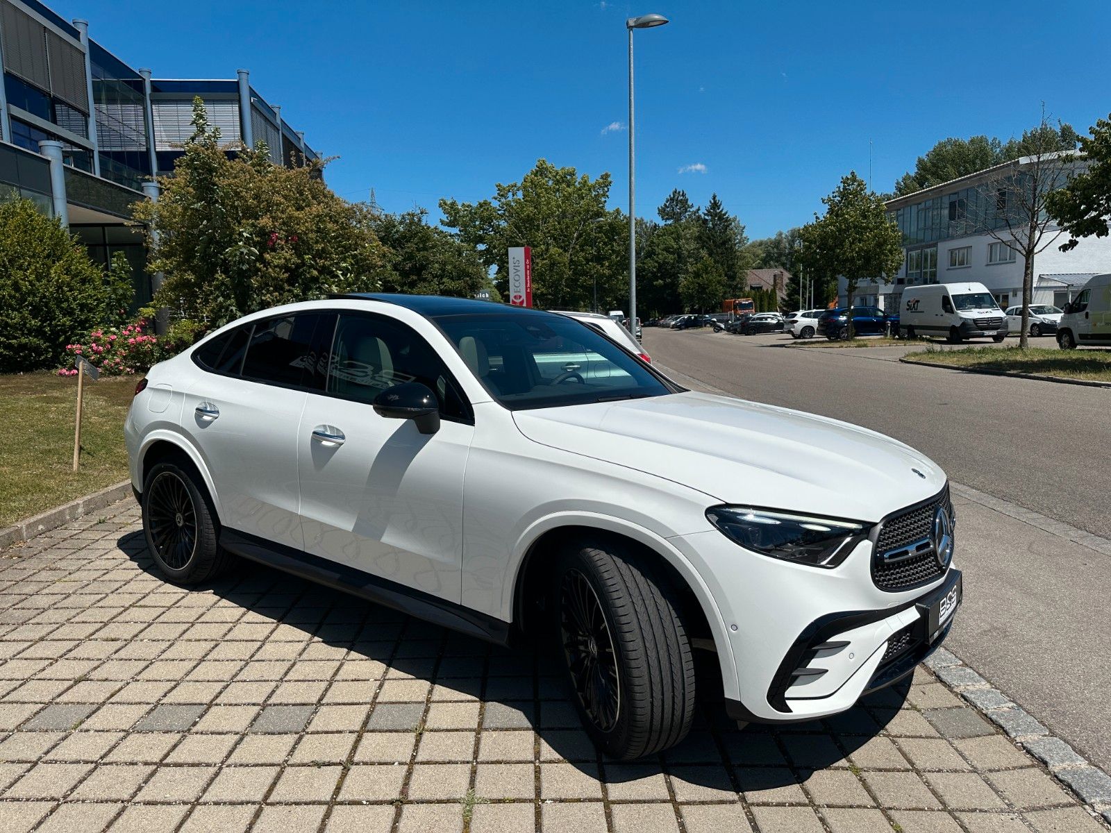 Fahrzeugabbildung Mercedes-Benz GLC 450D Coupe 4Matic AMG DISTR,PANO,BURM,Usw