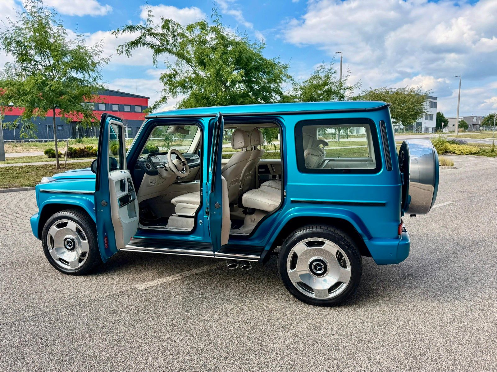 Fahrzeugabbildung Mercedes-Benz G 63 AMG | MWST AUSW. |BURM |DISTR.| 360|