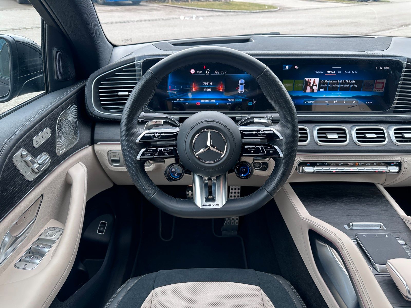 Fahrzeugabbildung Mercedes-Benz GLE 53 AMG 4M+ Cp PREM PLUS|MWST AUSW|UNFALLFREI