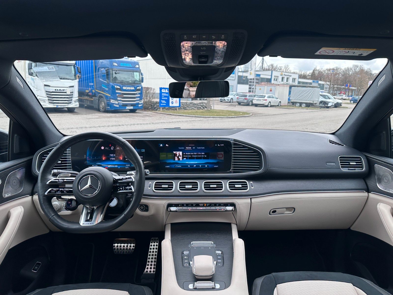 Fahrzeugabbildung Mercedes-Benz GLE 53 AMG 4M+ Cp PREM PLUS|MWST AUSW|UNFALLFREI